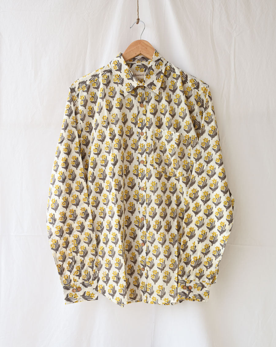 Peeli Booti Cotton Men's Shirt