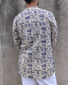 Samudree Cotton Men's Short Kurta