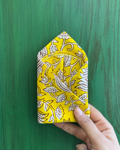 Set of 5 Cotton Mulmul Handkerchief -High Five Collection