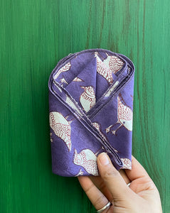 Set of 5 Cotton Mulmul Handkerchief -High Five Collection