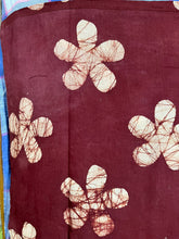Load image into Gallery viewer, Shahi Batik Hand Block Printed Cotton Kaftan Shirt - Full Length - Minor Defect M22
