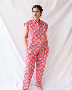 Whoopsie Daisy Chill Jams - Soft Cotton Shirt & Pyjama Set
