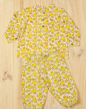 Load image into Gallery viewer, Funky Monkey Cotton Kurta Pyjama Set for Kids
