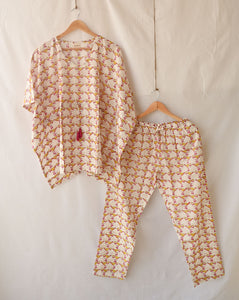 Chirping Birdies Chill Jams - Soft Cotton Pyjama Set