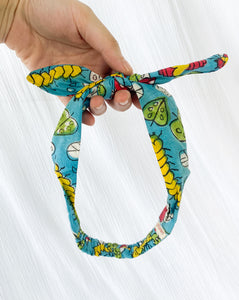 Cat-A-Pillar | Handcrafted Cotton Bow Hairband