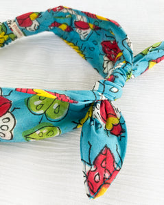 Cat-A-Pillar | Handcrafted Cotton Bow Hairband