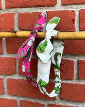 Load image into Gallery viewer, Agar Magar- Beet the Root - Set of 2 Handcrafted Cotton Bow Hairbands
