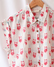 Load image into Gallery viewer, Transistor Owls Cotton Shirt
