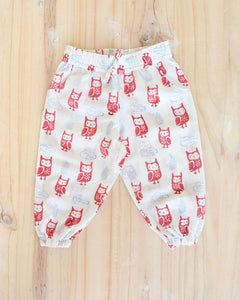 Transistor Owls Cotton Kurta Pyjama Set for Kids
