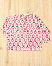 Load image into Gallery viewer, Pink Penguin Cotton Kurta for Kids

